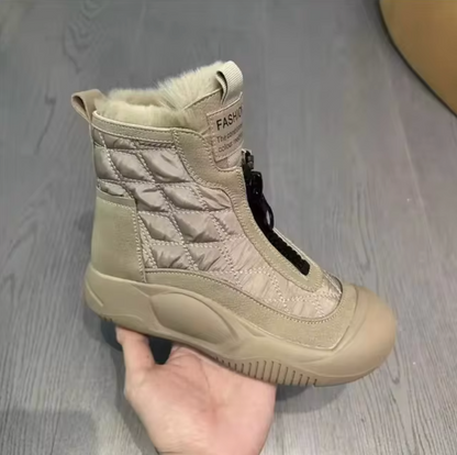 Stalluxe | Wasserdichte Schneestiefel Khaki