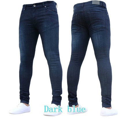 Product Image for Herren Skinny Jeans im modernen Stil Stalluxe - Dunkelblau / XL