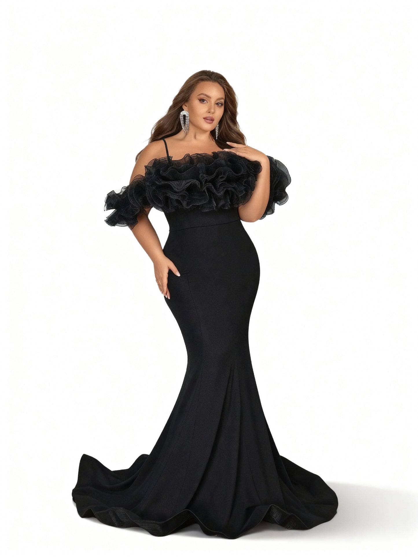 Stalluxe | Trägerloses Meerjungfrauenkleid für festliche Anlässe