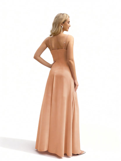 Stalluxe | Brautjungfernkleid mit Wasserfallausschnitt