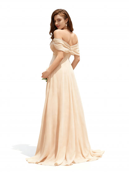 Stalluxe | Romantisches rückenfreies Brautjungfernkleid