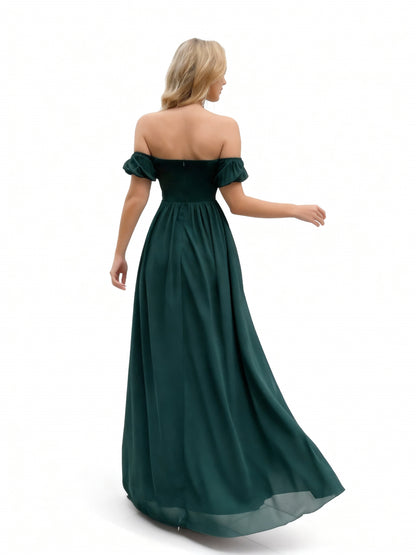 Stalluxe | Chiffon-Brautjungfernkleid mit Einer Schulter