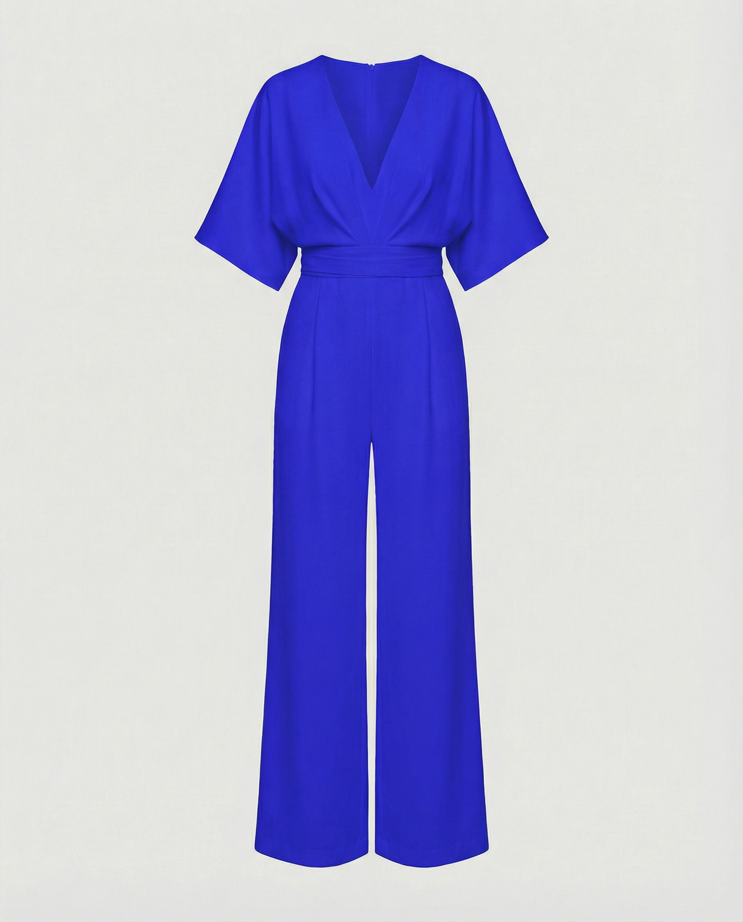 Stalluxe | Lässiger Weitbein Overall Damen Blau