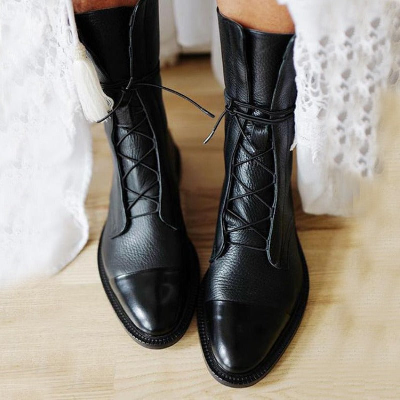 Stalluxe | ELEGANT ANKLEBOOTS Schwarz