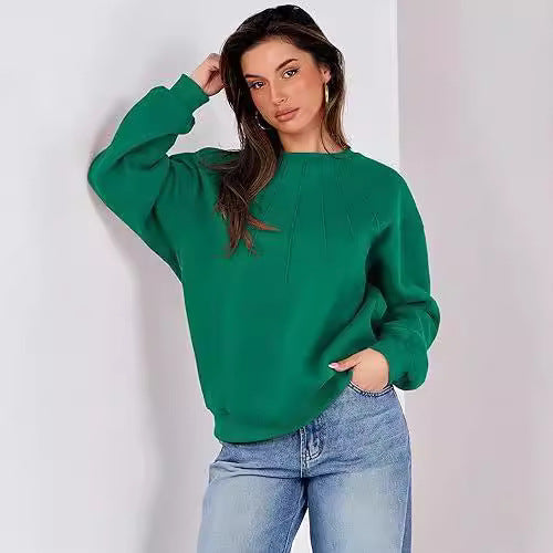 Damen Oversize Sweatshirt mit strukturiertem Design Stalluxe