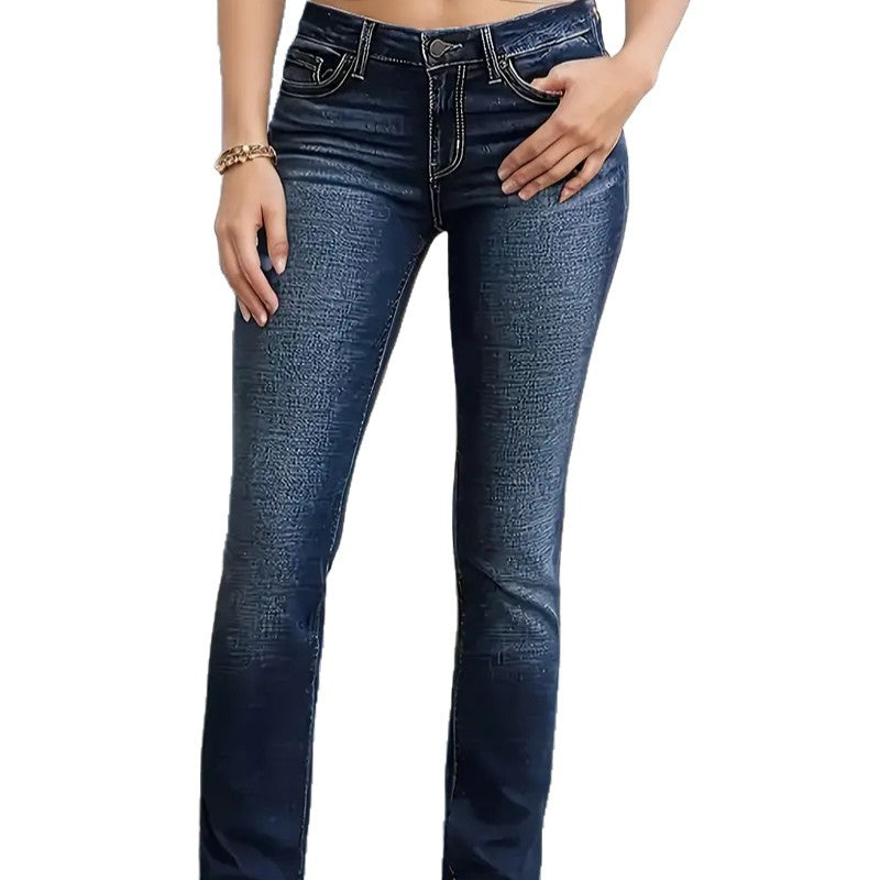 Damen Jeans im Slim-Fit-Stil Stalluxe