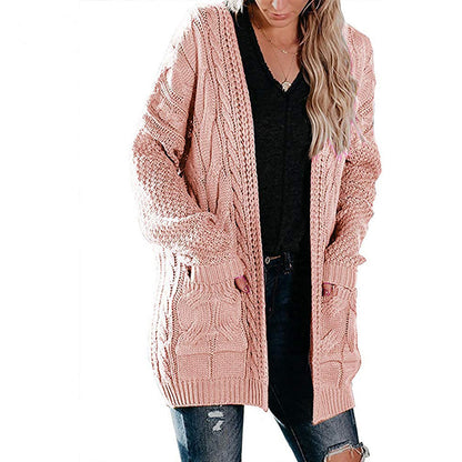 Damen Strickjacke mit Taschen und lässigem Schnitt Stalluxe