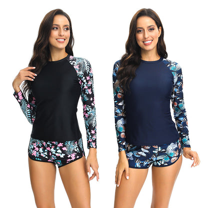 Damen Badeanzug Set mit UV-Schutz Stalluxe