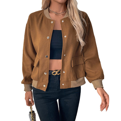 Damen Sportliche Collegejacke Stalluxe