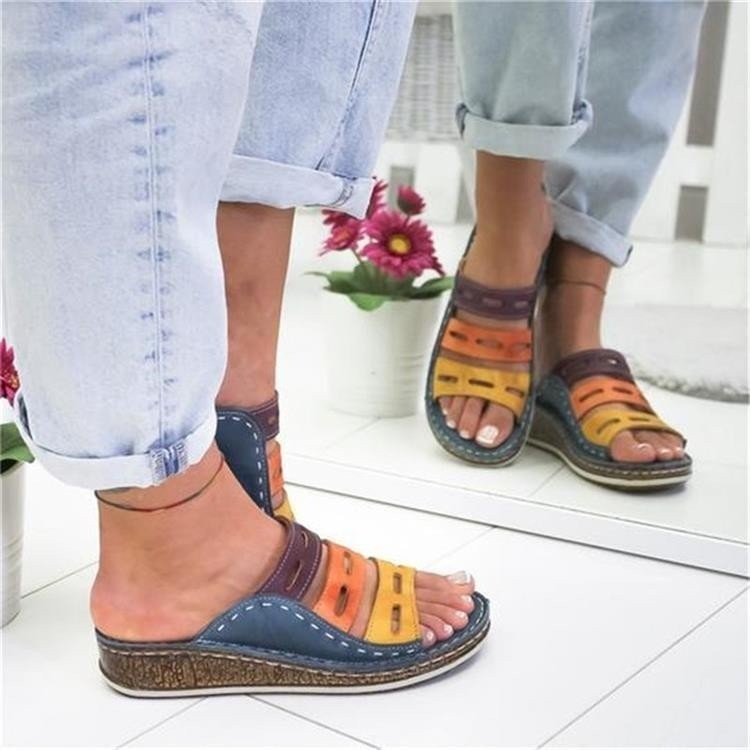 Damen Bequeme Sandalen mit innovativem Riemendesign Stalluxe