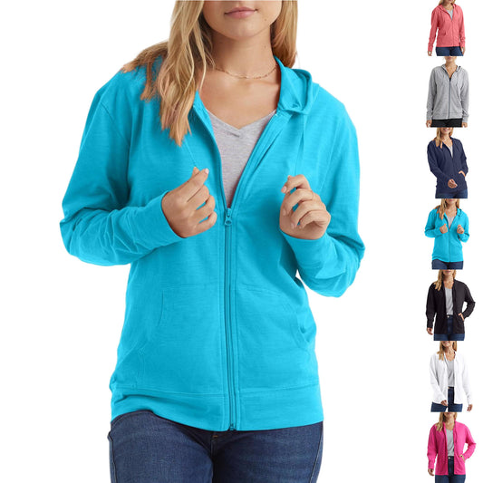 Damen Kapuzenjacke aus atmungsaktivem Material Stalluxe