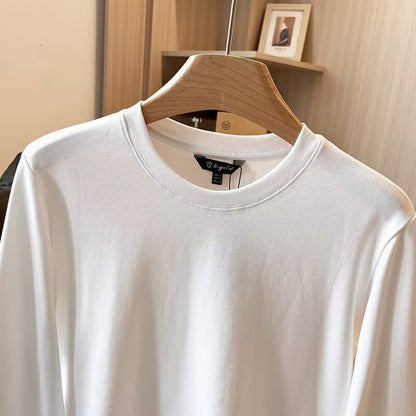 Damen Langarmshirt aus atmungsaktivem Baumwollmix mit modernem Schnitt Stalluxe