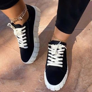 Damen Sneakers mit extraleichter Profilsohle und veganem Obermaterial Stalluxe