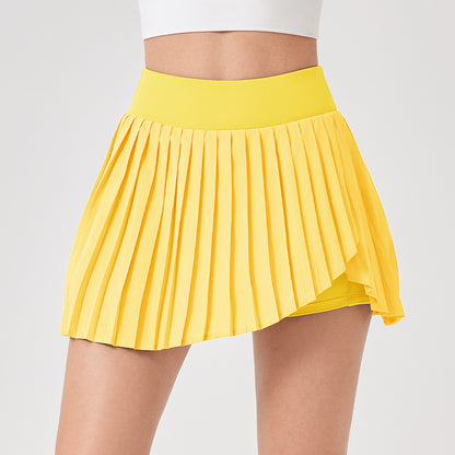 Damen Sportlicher Plissee-Rock Stalluxe