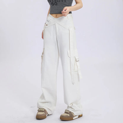 Damen Cargo-Hose mit modischem Schnitt und vielseitigen Taschen Stalluxe