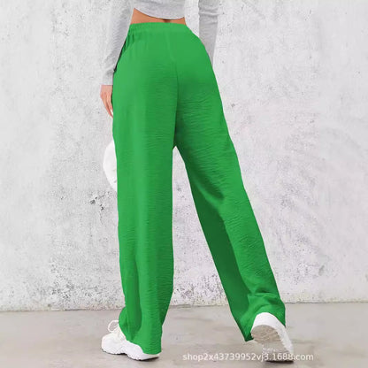 Damen weite Freizeit-Hosen mit elastischem Bund und praktischen Taschen Stalluxe
