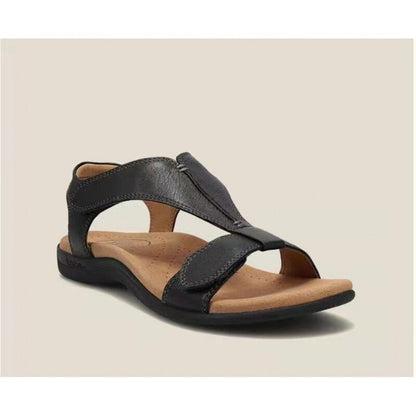 Damen Komfortable Riemchen-Sandalen mit elastischen Einsätzen Stalluxe