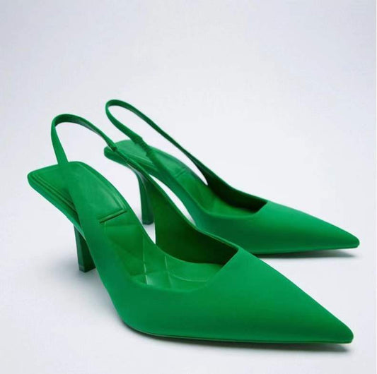 Damen Elegante Slingback-Pumps mit modischem Design und hoher Sohle Stalluxe
