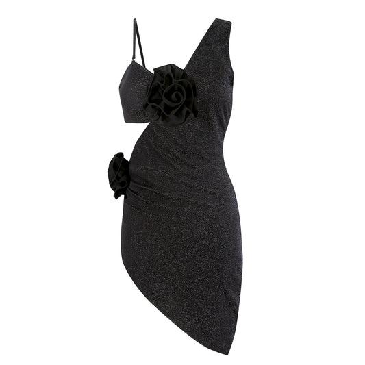 Damen Bikiniset mit modischem Wickelrock und floraler Applikation Stalluxe