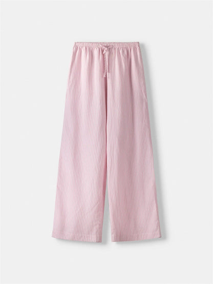 Damen lässige Sommerhose mit seitlichen Taschen und elastischem Bund Stalluxe