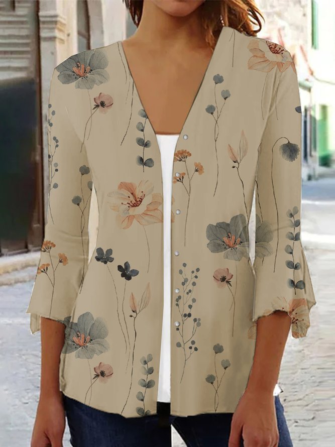 Damen Bluse mit floralen Mustern Stalluxe