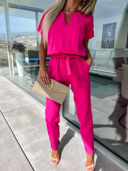 Damen Jumpsuit mit elegantem Schnitt Stalluxe