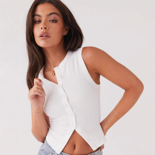 Damen tailliertes Schlafoberteil Stalluxe