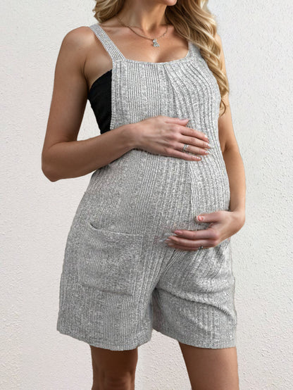 Damen lässiger Träger-Jumpsuit mit praktischem Taschendesign Stalluxe