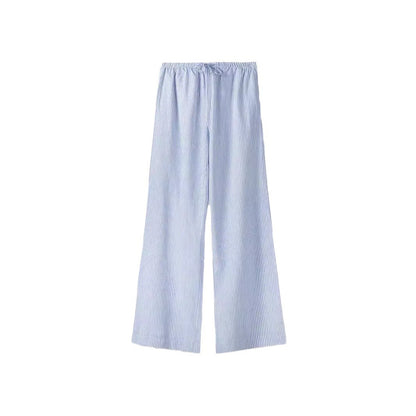 Damen lässige Sommerhose mit seitlichen Taschen und elastischem Bund Stalluxe