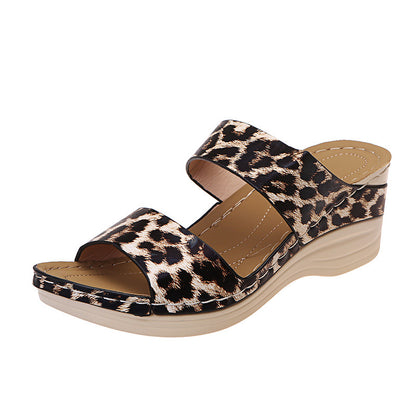Damen bequeme Sandalen mit elastischen Riemen und rutschfester Sohle Stalluxe