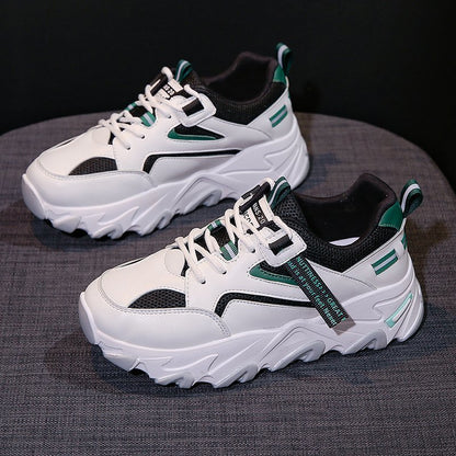 Damen Sportliche Sneakers mit atmungsaktiver Mesh-Oberfläche Stalluxe