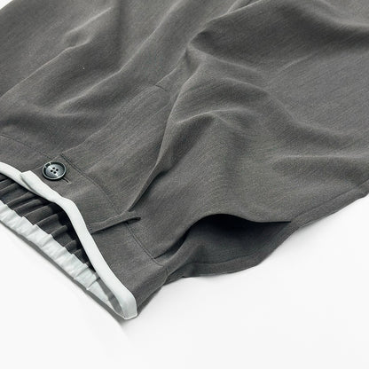 Damen elegante Pluderhose mit hohem Bund und ruhig fließendem Schnitt Stalluxe
