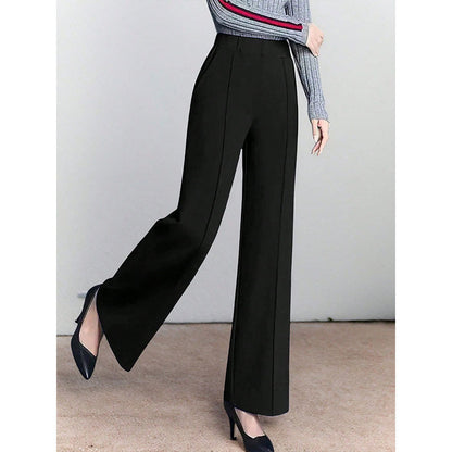 Damen elegante Culotte mit hohen Taillenschnitt und seitlichen Eingrifftaschen Stalluxe