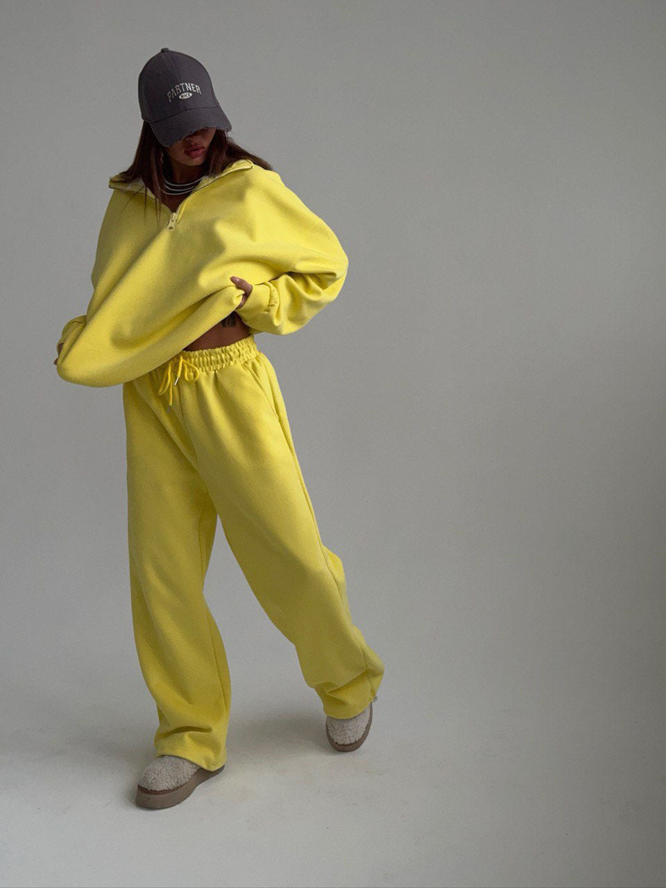 Damen lässiger Hoodie und Jogginghose Stalluxe