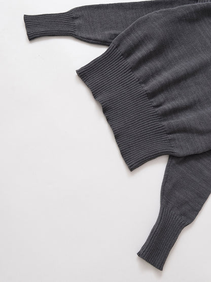 Damen lässiger Oversize-Pullover aus weichem Strickmaterial Stalluxe