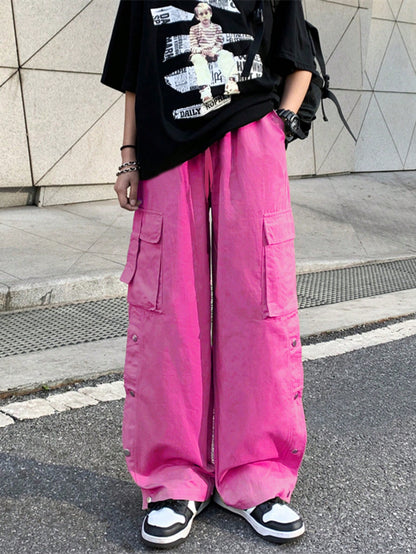 Damen Cargo-Hose mit weit geschnittenem Bein und praktischen Taschen Stalluxe
