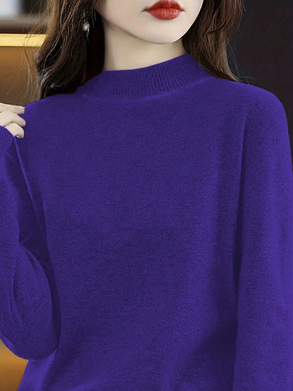 Damen kuscheliger Rollkragenpullover Stalluxe