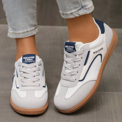 Damen Sportliche Sneaker mit atmungsaktiver Mesh-Oberfläche und rutschfester Sohle Stalluxe
