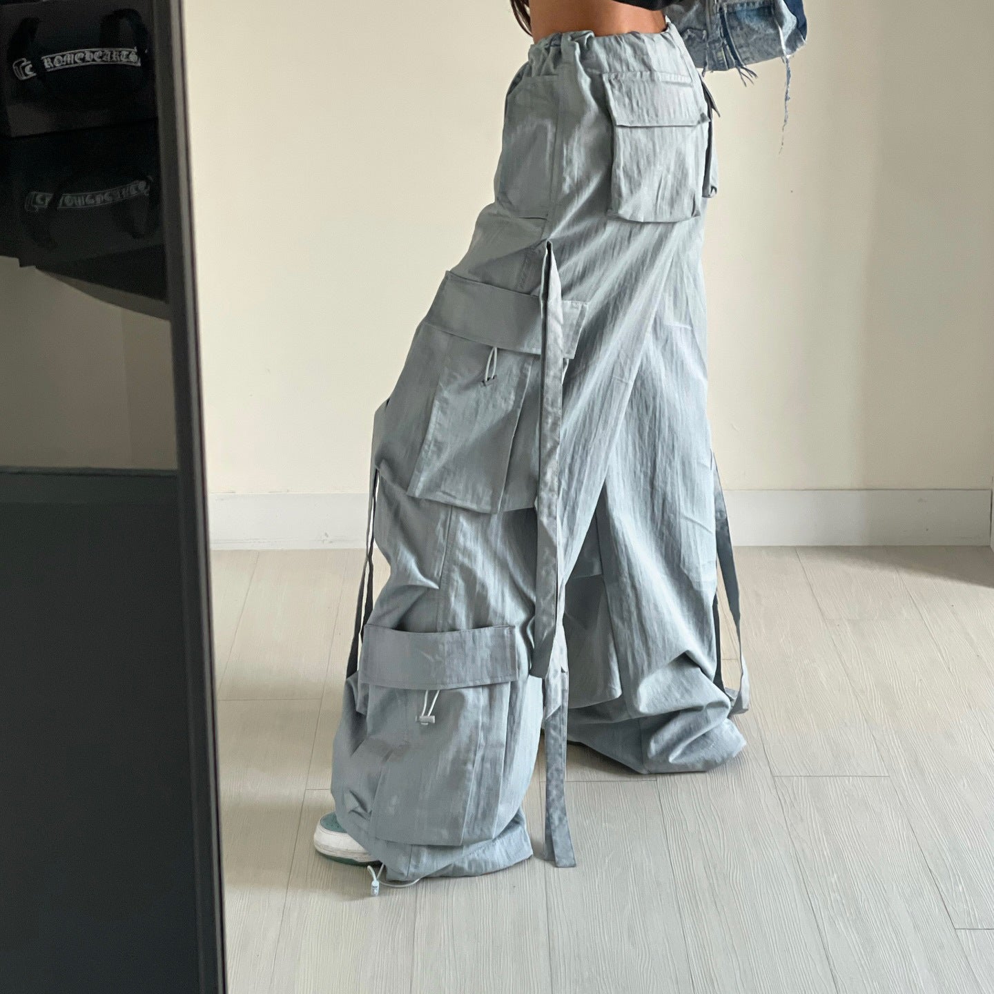 Damen Cargo-Hose mit stylischen Schnürdetails und lässigem Schnitt Stalluxe