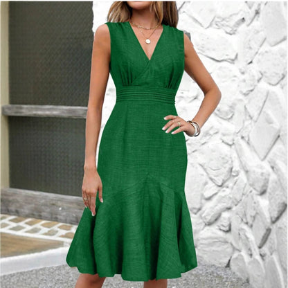 Damen A-Linien Abendkleid Stalluxe