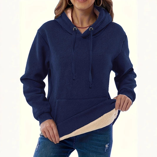 Damen Hoodie mit kuscheligem Innenfutter und modernem Schnitt Stalluxe