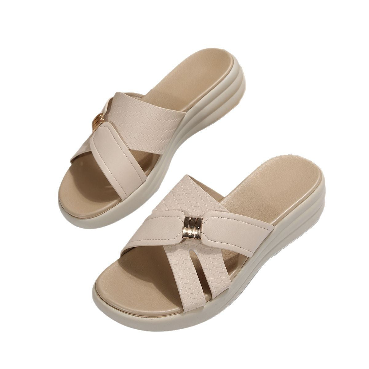 Damen Komfortable Clogs mit ergonomischem Fußbett und modischem Riemendesign Stalluxe