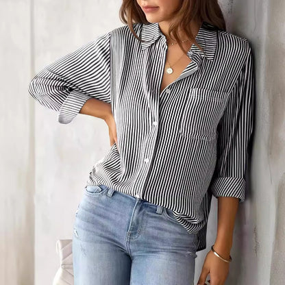 Damen lässige Hemdbluse Stalluxe