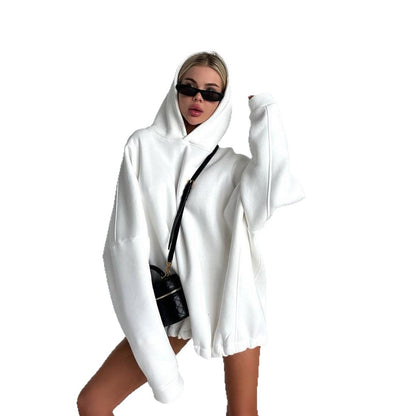 Damen Oversized Kapuzenpullover mit lässigem Schnitt und komfortablem Material Stalluxe