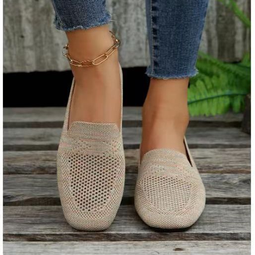 Damen Atmungsaktive Slipper aus Netzmaterial mit flexiblem Fussbett Stalluxe