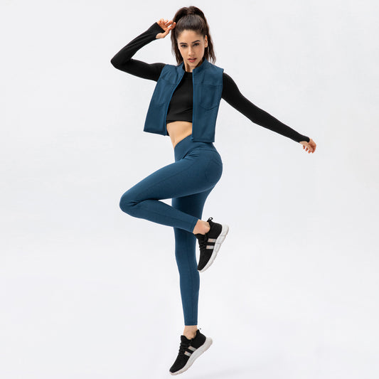 Damen Sportliche Weste mit Funktionalität und modischem Schnitt Stalluxe