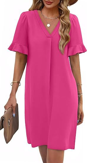 Damen Freizeitleinenkleid Stalluxe