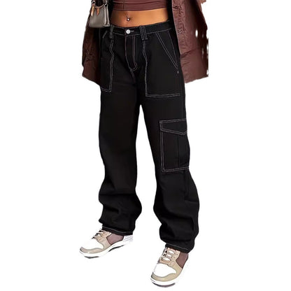 Damen Cargo-Hose mit praktischen Taschen und angesagtem Schnitt Stalluxe
