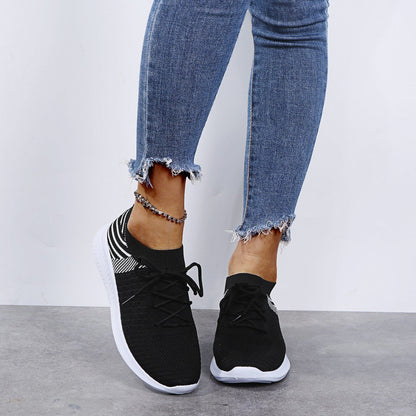 Damen Sportliche Leichtgewicht Sneakers Stalluxe