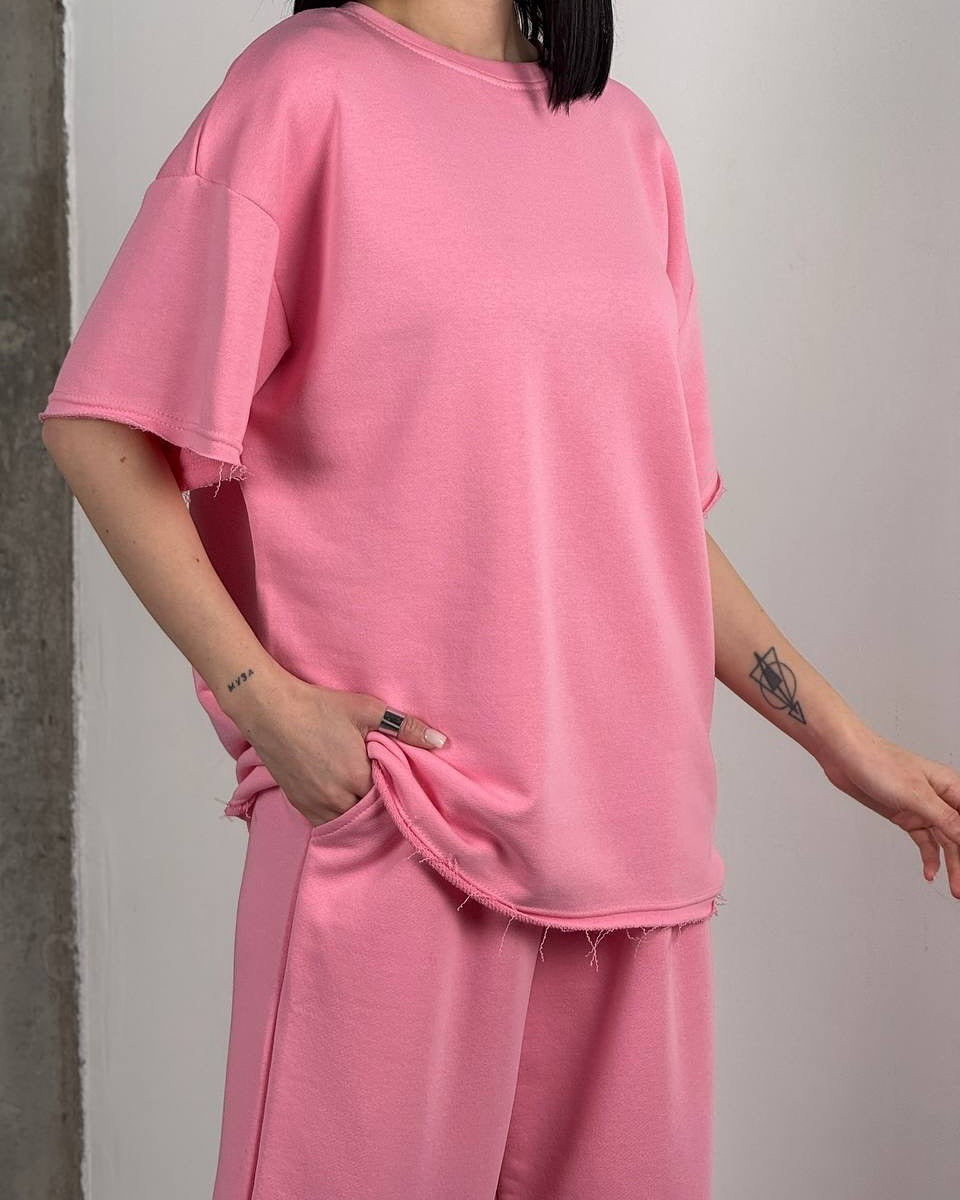 Damen Bequemes Lounge-Set aus hochwertigem, atmungsaktivem Material Stalluxe